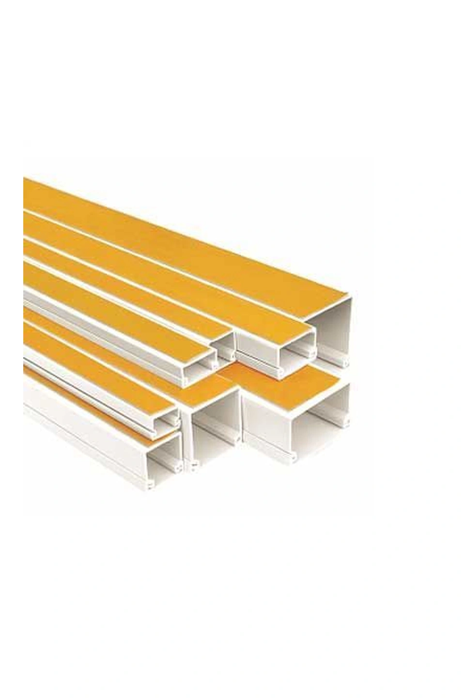Mutlusan 30x16 mm Eko Yapışkanlı Beyaz Kablo Kanalı