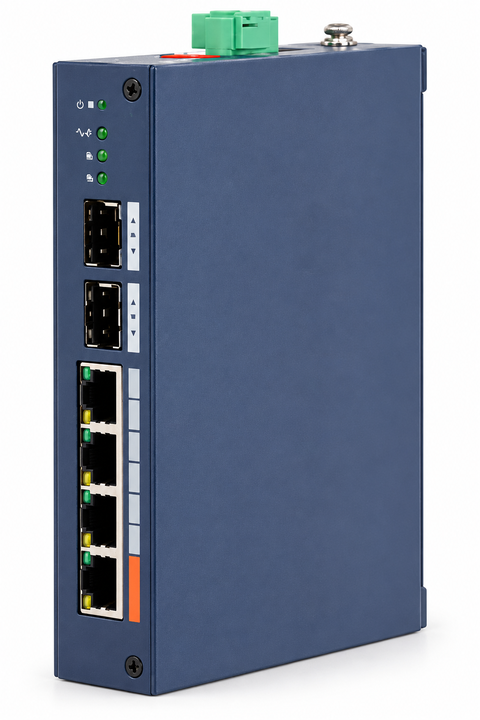 Dahua CHS4206-4ET-60 Endüstriyel PoE Switch