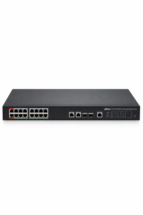 Dahua PFS4218-16GT2GF-240 Yönetilebilir PoE Switch