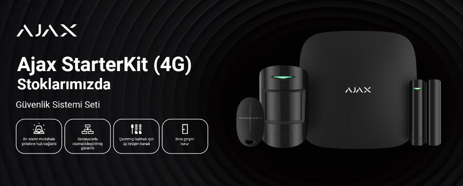 Ajax 4G alarm sistemleri