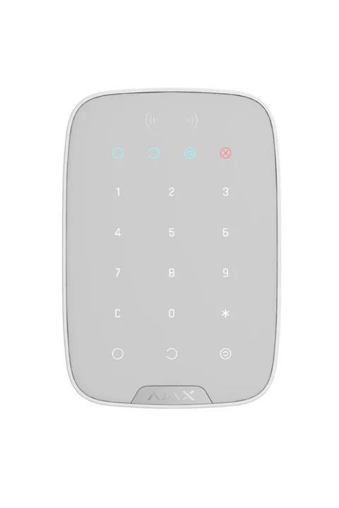 AJAX KeyPad Plus-W Kablosuz Dokunmatik Keypad Plus - Beyaz