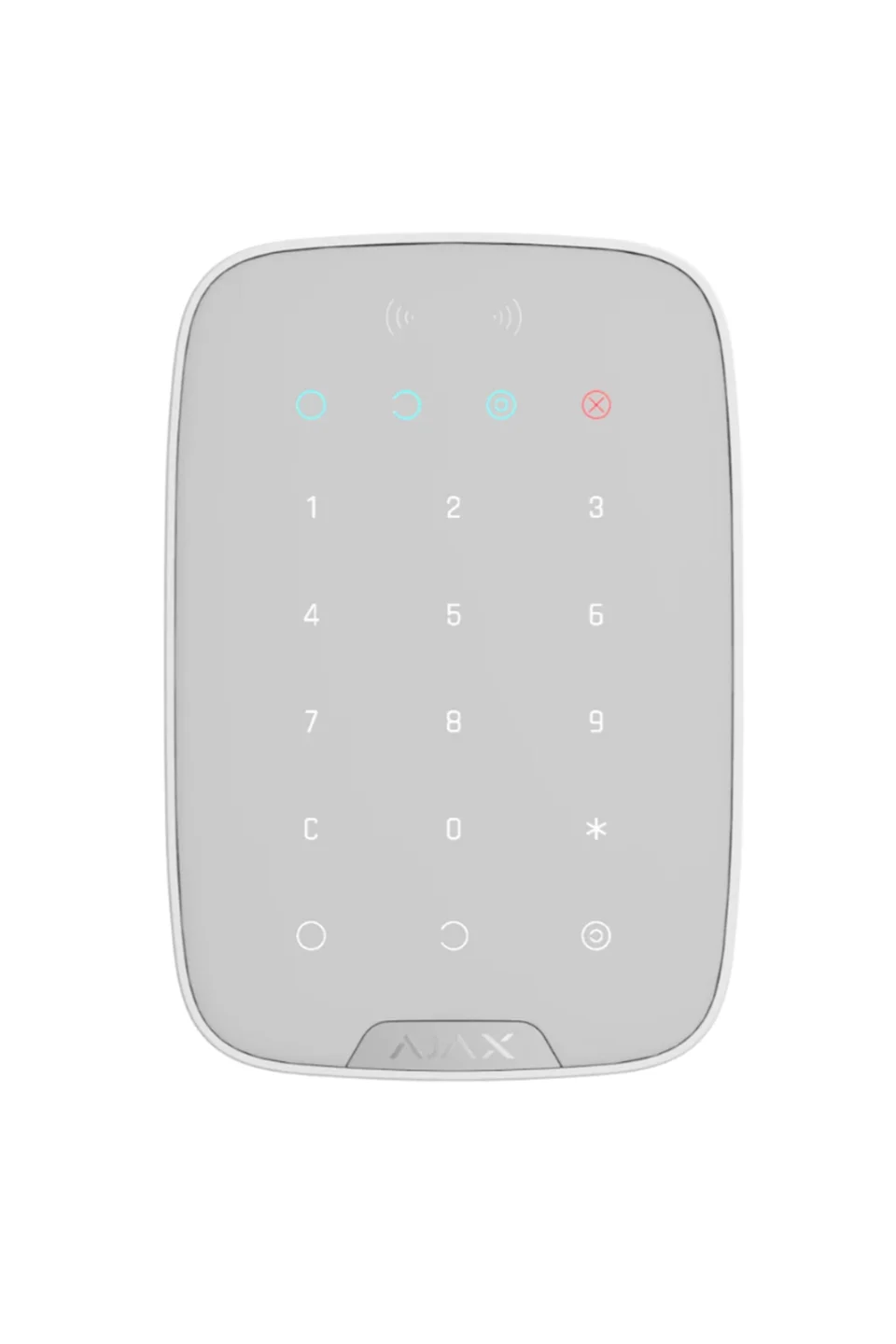 AJAX KeyPad Plus-W Kablosuz Dokunmatik Keypad Plus - Beyaz
