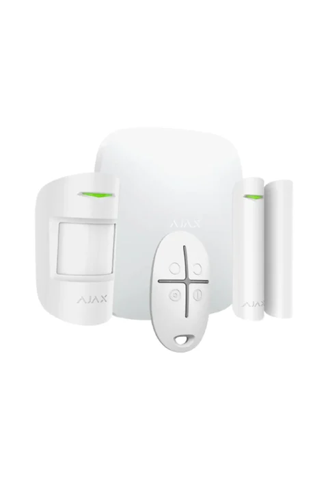 AJAX StarterKit 4G-W StarterKit Kablosuz Alarm Seti - (4G)- Beyaz