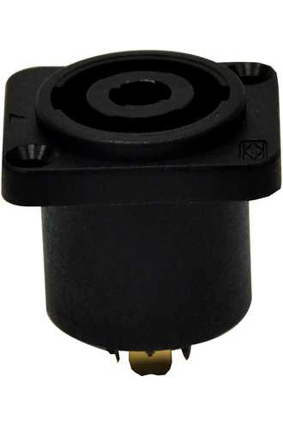 Contech SP-004 Speakon 4 Pin Şase - Plastik - Kare