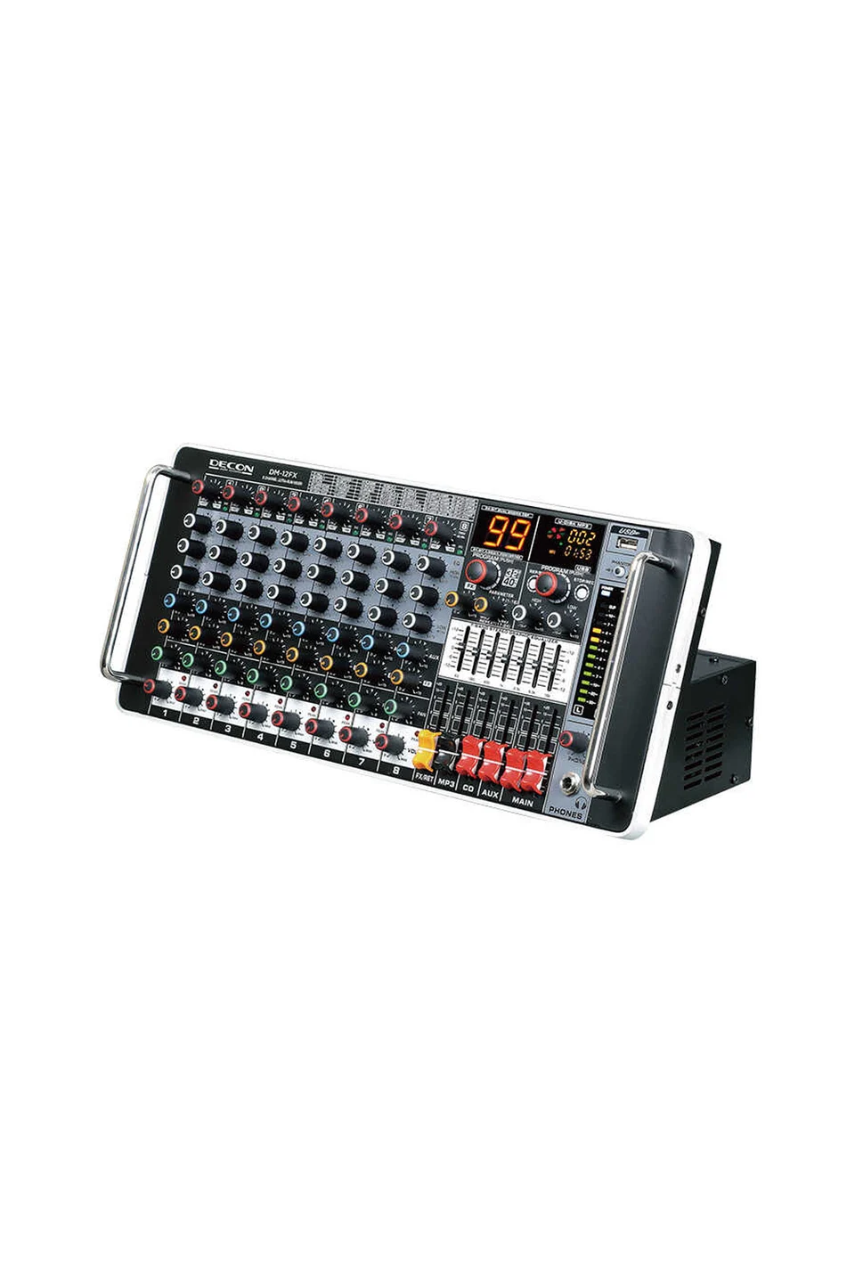 Decon DM-12FX 12 Kanal Rack Tipi Deck Mixer