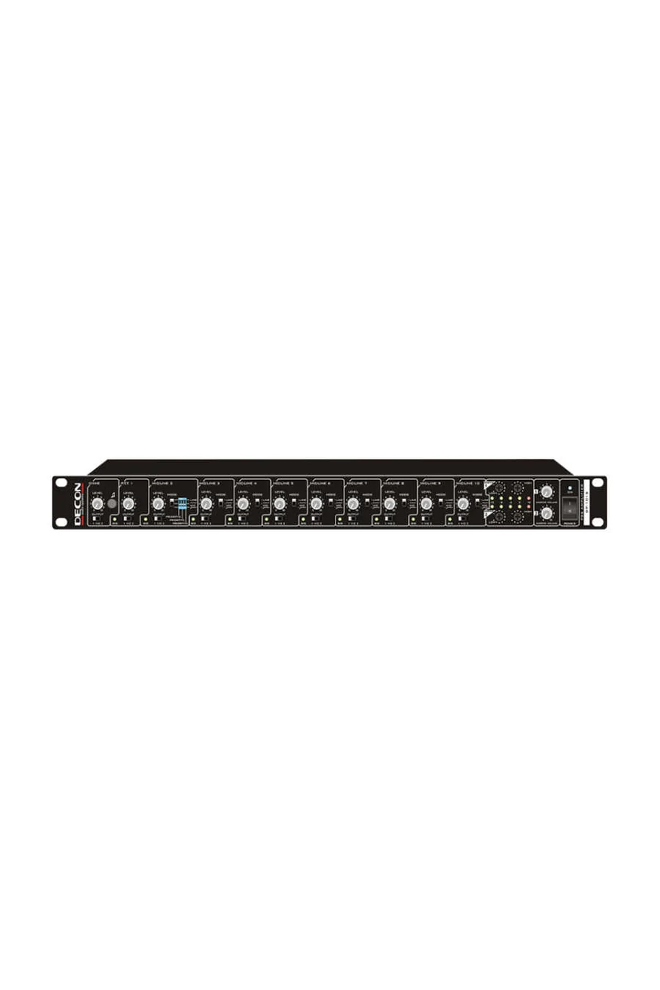 Decon DP-101S 12 Kanal Preamfi Mikser
