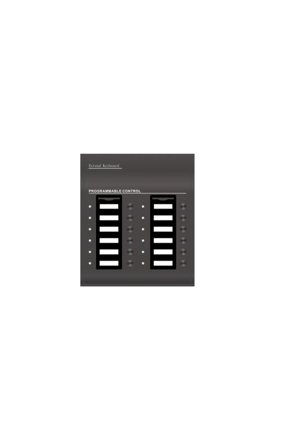 Decon DP-EVAC12K 12 Zone Keypad for remote microphone DP-EVAC-1000RP