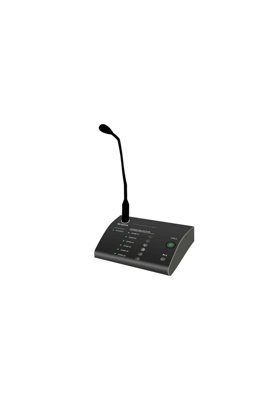 Decon DP-RP6000 6 Zone Remote Paging Microphone