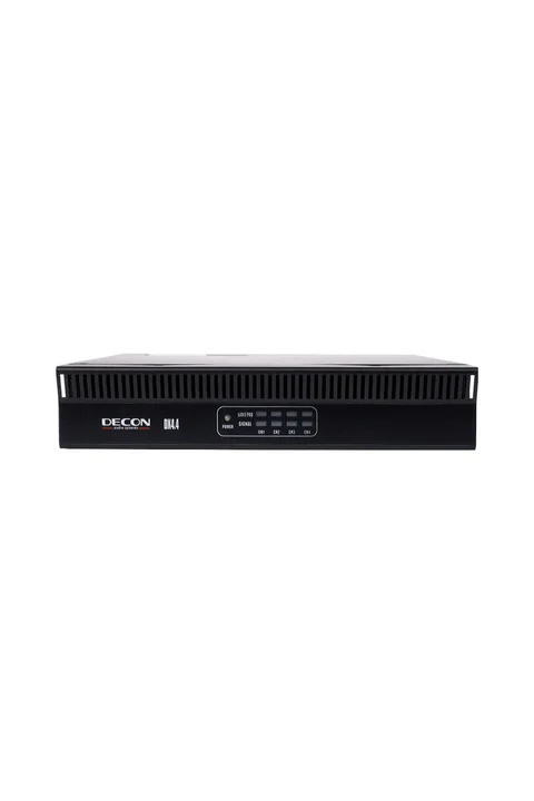 Decon DX4.4 4X500W/4 OHM - 2X1000WATT 100V Pro. Power Amfi