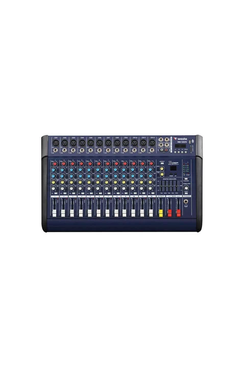 Decon WM-1202FX 12 Kanal 2 X 280W Power Mixer