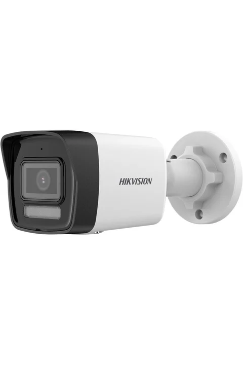 Hikvision DS-2CD1023G2-LIUF/M 2MP 2.8mm Lens 30Mt. IR H.265+ Smart Hybrid Light Bullet İP Kamera - Dahili Mikrofon - Metal Kasa