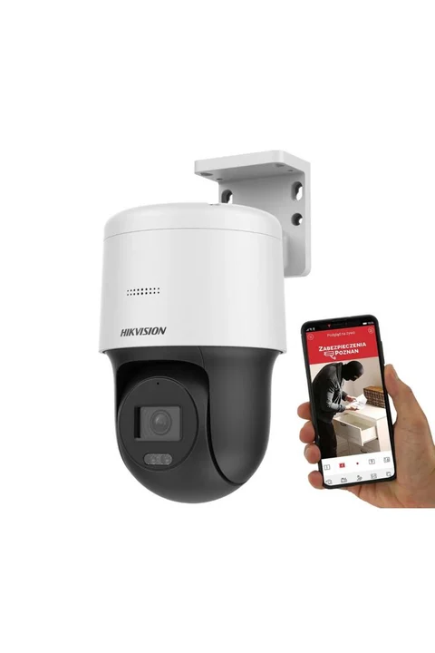 Hikvision DS-2DE2C400MW-DE 4MP 2.8mm Lens H265+, Wi-Fi, 30Mt. IR Mesafesi, Çift Yönlü Ses İP PT Kamera