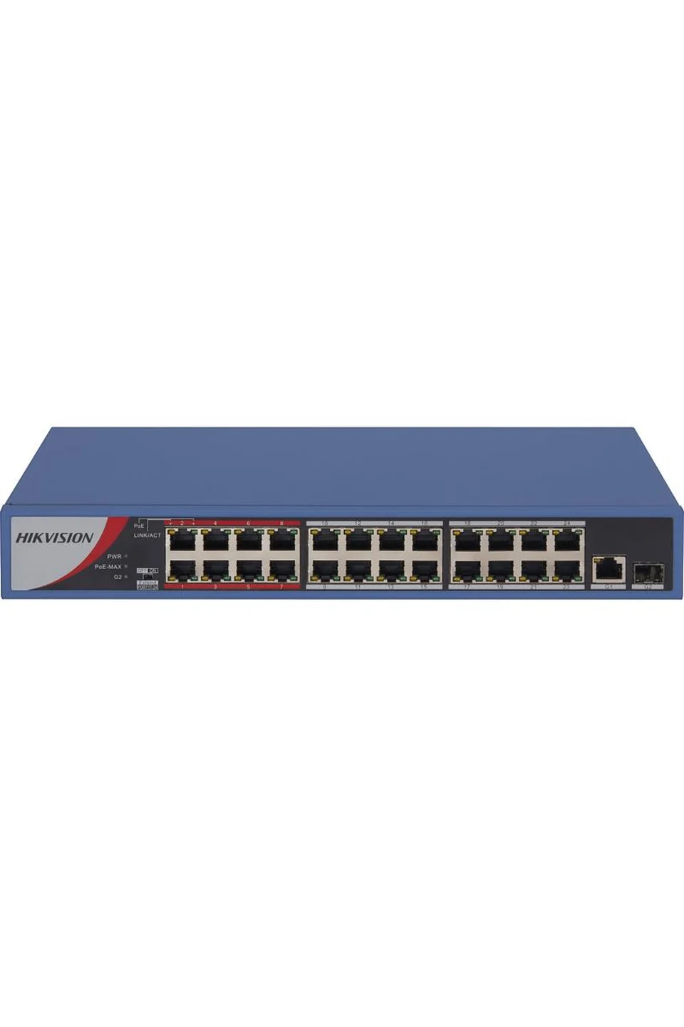 Hikvision DS-3E0326P-E/M 24 Port 100 Mbps Yönetilemeyen POE Switch