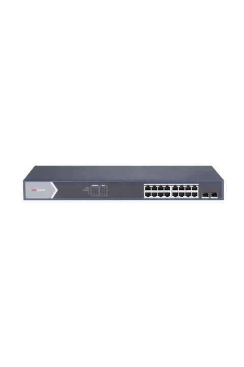 Hikvision DS-3E1518P-SI 16 Port Gigabit Akıllı POE Switch