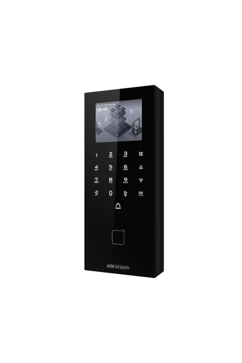 Hikvision DS-K1T807EBWX-QRE1 Şifre, QR ve Proxmity Kart Okuyucu Geçiş Terminali