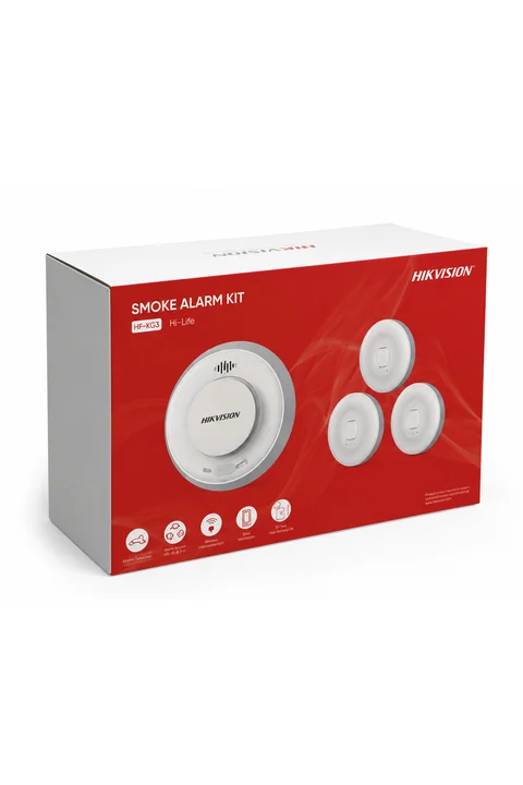 Hikvision HF-KS1-WF/R8 Wi-Fi Duman Dedektör Kiti