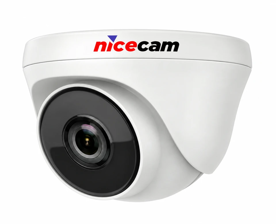 Nicecam NC-212 2 MP 3.6 mm Dome AHD Güvenlik Kamerası