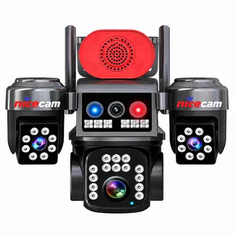 Nicecam NC-S315 8MP 4 Kameralı PTZ WiFi Kamera