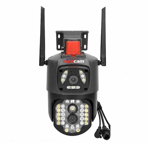 Nicecam NC-S321 4MP 2 Kameralı PTZ WiFi Hoparlörlü Kamera