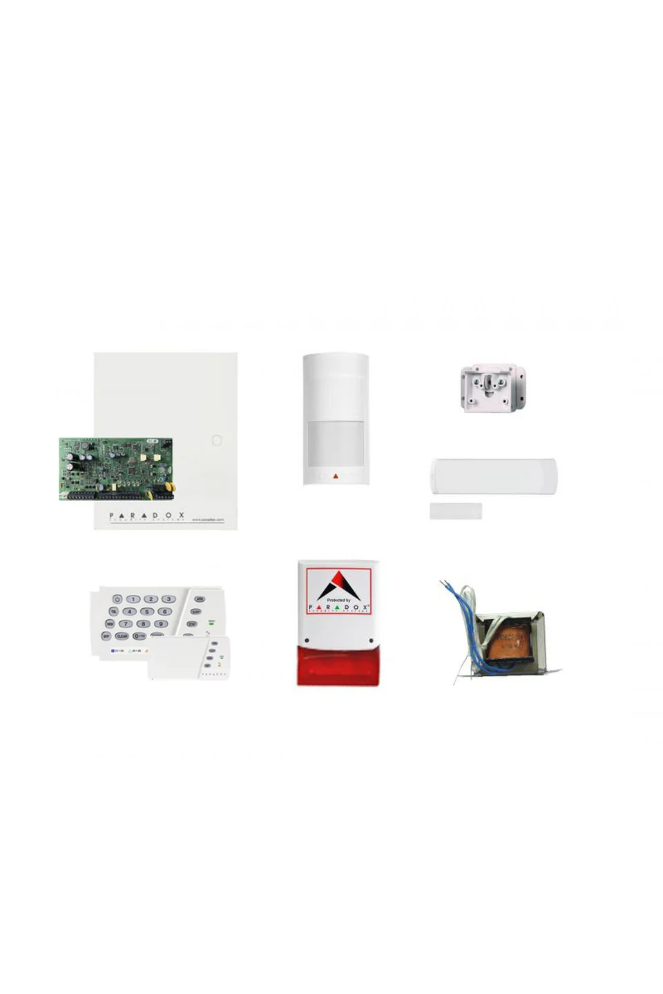 Paradox MG-5050 Set Kablosuz Alarm Sistemi Paket