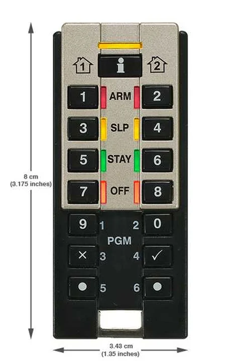Paradox REM3 Taşınabilir 2 Yollu Uzaktan Kumanda ve Keypad