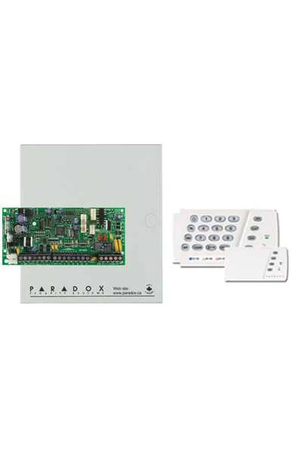 Paradox SP-5500 10 Zone, 2 Pgm, 2 Kısım Kontrol Paneli