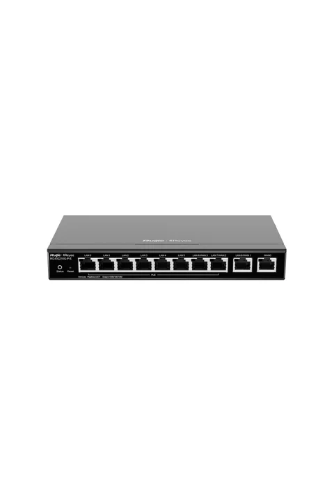 Reyee RG-ES110D-P 8 Port 100Mbps PoE, 2 Port GB Uplink Port Yönetilmez PoE Switch