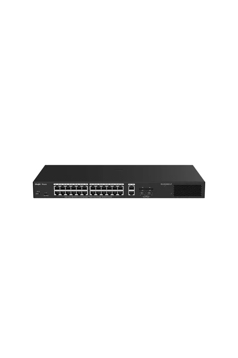 Reyee RG-ES228GS-LP 28 Port Gigabit PoE, 2 Port GB RJ45, 2 SFP Slots, Smart PoE Switch