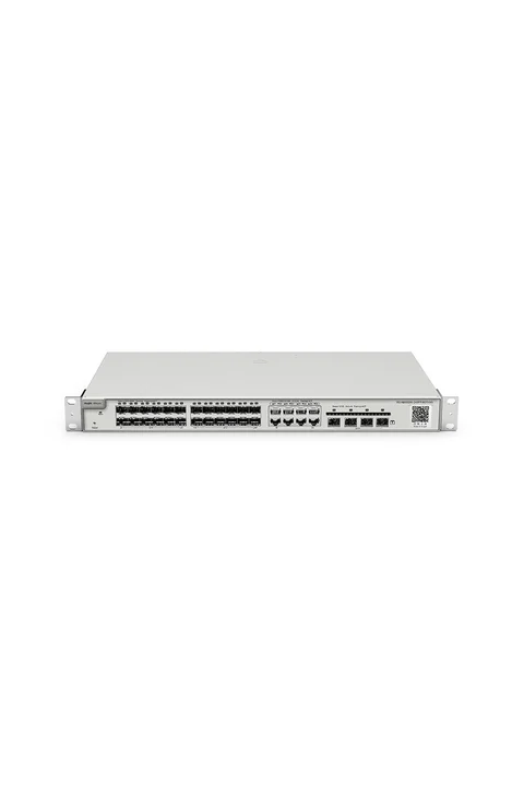 Reyee RG-NBS5200-24SFP/8GT4XS 24 Port SFP Slots, Layer 3, 8 GB RJ45 Combo, 4*10G SFP+ Slots, Managed Switch