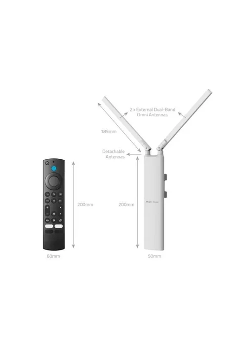 Reyee RG-RAP52-OD Dış Ortam Access Point - Dual-Band, 867Mbps at 5GHz + 400Mbps at 2.4GHz, 1 Gigabit Ethernet Port, IP65