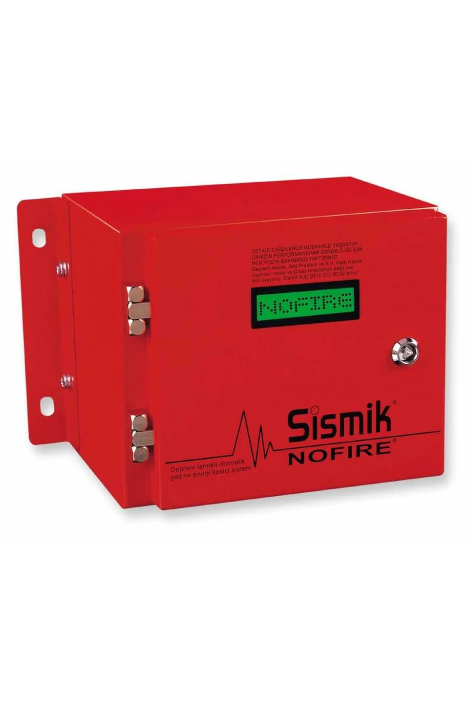 Sismik Nofire-2 2 Kontaklı Elektro-Mekanik Deprem Sensörü