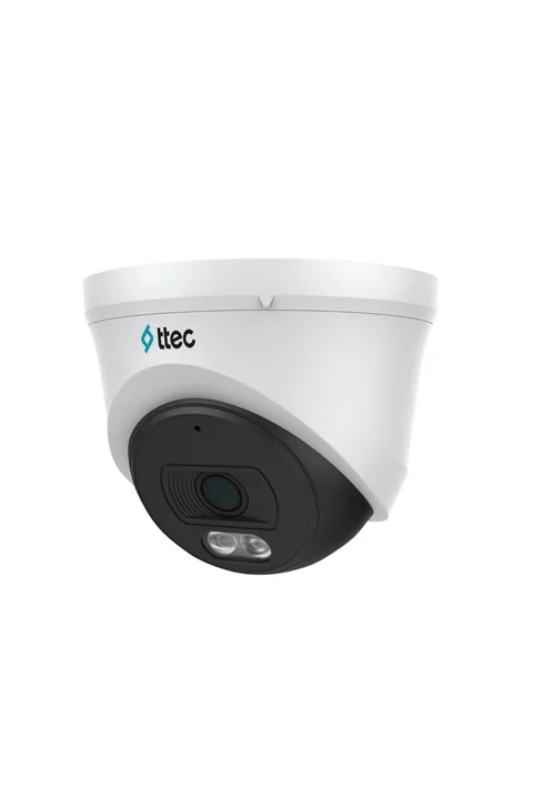 Ttec IPDP-4330M-MS/S 4MP 2.8mm Lens H265+ 30Mt. IR Dome İP Kamera - Dahili Mikrofonlu