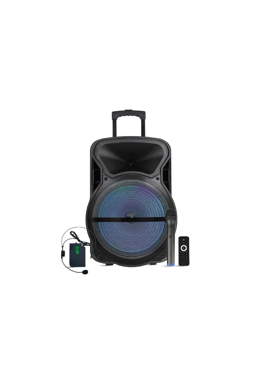 Westa WAP-15503ET 15 İnç 2 Yollu Şarjlı 350W Aktif Portatif Ses Sistemi