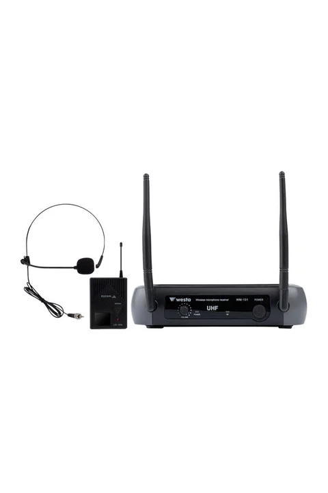 Westa WM-101T 1 Kanal UHF Yaka (HeadSet) Mikrofon Seti