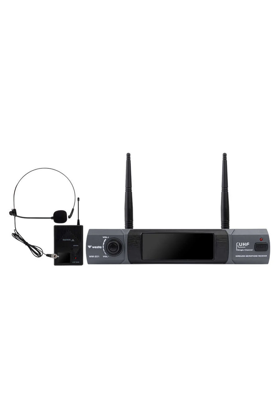 Westa WM-201T Westa 1 Kanal UHF Yaka (HeadSet) Mikrofon Seti