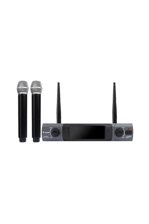 Westa WM-202H Westa 2 Kanal UHF El Mikrofon Seti