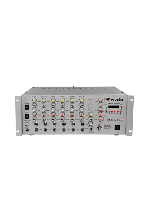 Westa WS-6300-E-U-TR 300 Watt Hat Trafolu Mikser Amfi