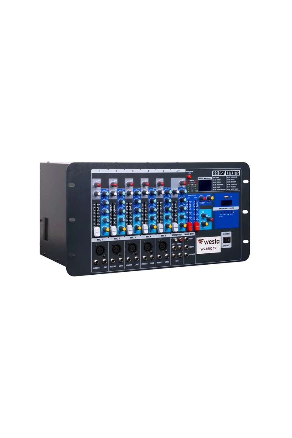 Westa WS-6600 2 X 300W Mikser Amfi