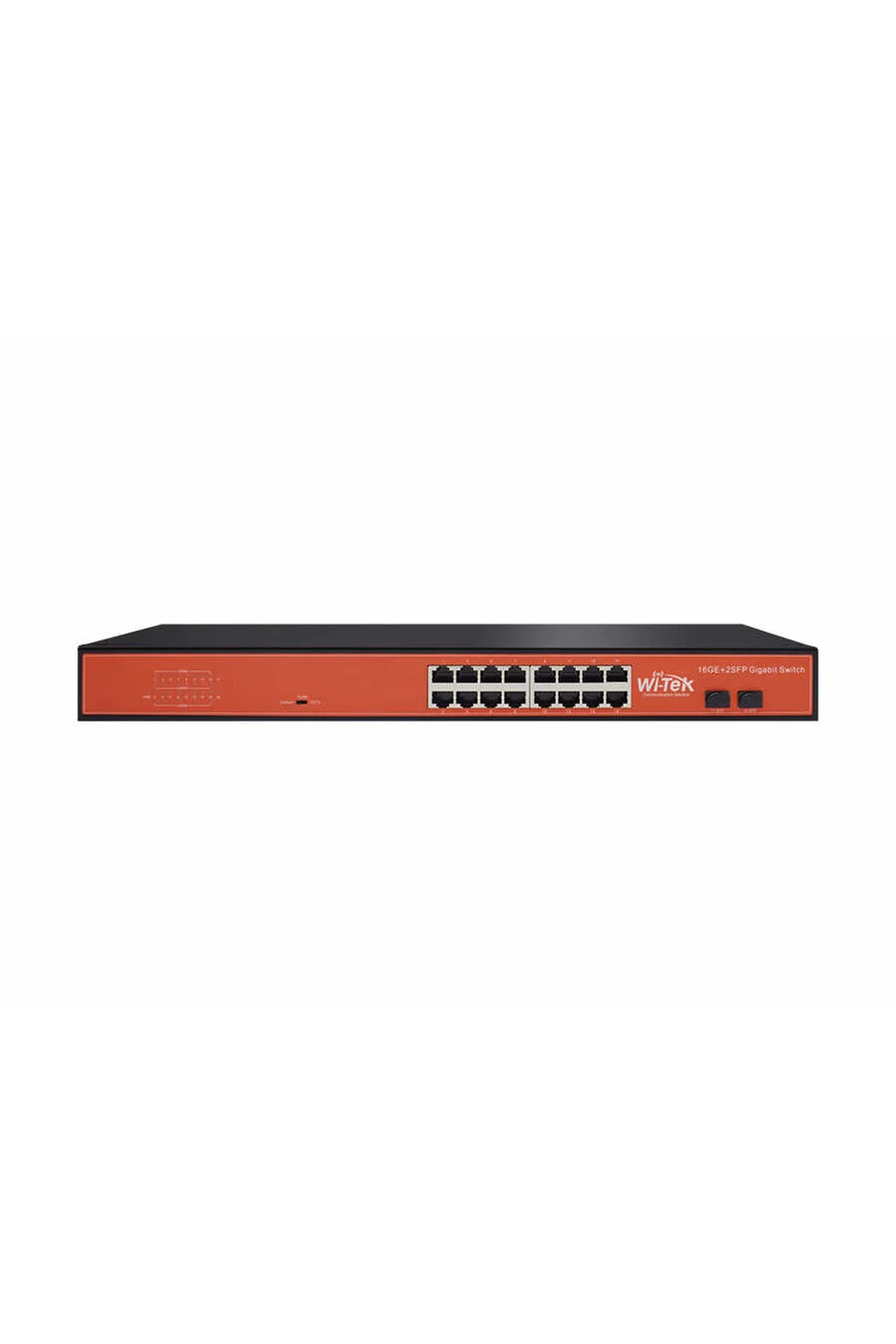 Wi-Tek WI-SG116F 16GE + 2SFP Gigabit Rack-Mountable Ethernet Switch