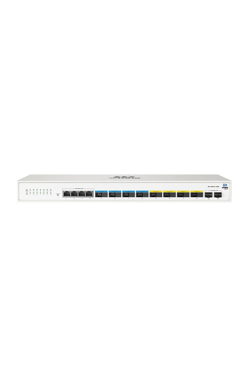 Wiking WK-CES314-4A4B 2*1000Mbps SFP 4*1000Mbps 2*1.25 Gbps Cloud Easy Smart Switch
