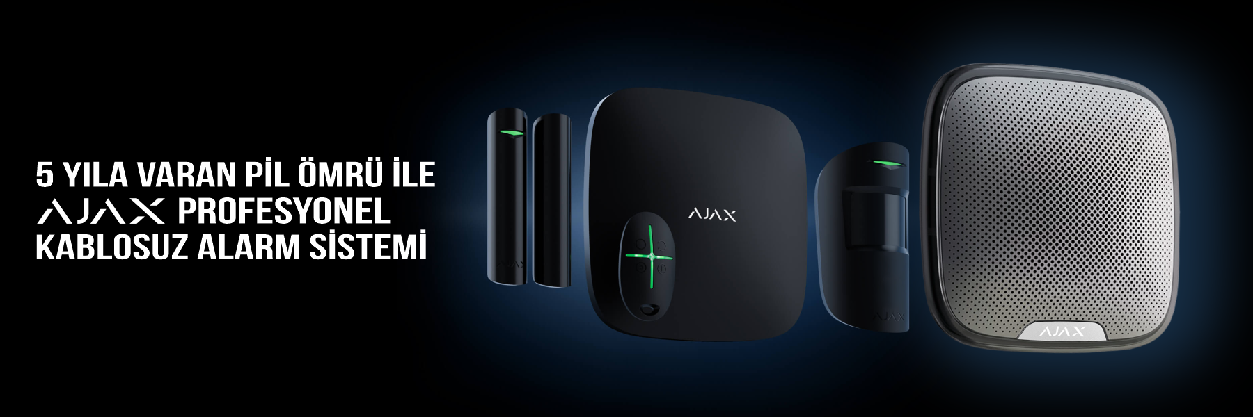 AJAX PROFESYONEL KABLOSUZ ALARM SİSTEMİ