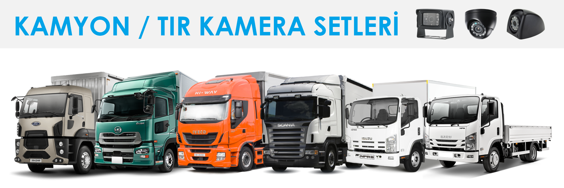 KAMYON TIR KAMERA SETİ