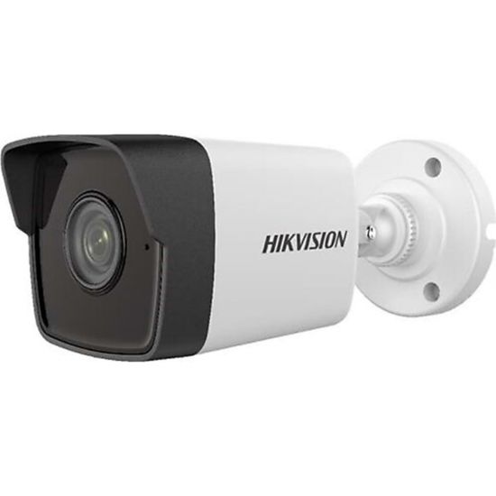 Hikvision DS-2CD1043G0-IUF(B) 4MP 4mm Lens 30Mt. IR H.265+ Smart Hybrid Light Bullet IP Kamera – Dahili Mikrofon resmi