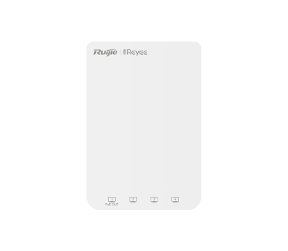 Reyee RG-RAP1200(P) AC1300 Dual Band PoE Gigabit Wall-Mounted Wi-Fi Access Point resmi