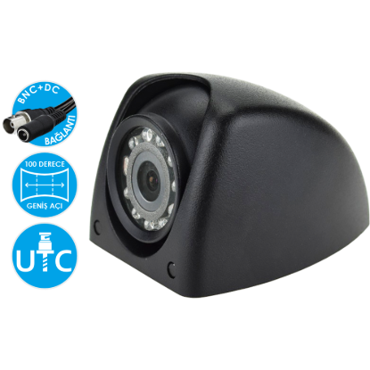 Nicecam NC522A 2MP AHD Gece Görüşlü Yan Görüş Araç Kamerası resmi