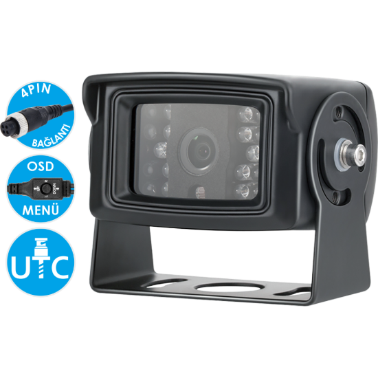 Nicecam NC122MA 2MP AHD Gece Görüşlü 4 Pin Geri Görüş Araç Kamerası resmi