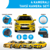 Nicecam NC-TS712GW 2 MP 4 Kameralı Ses Kayıtlı 4G Uzaktan İzleme ve Wi-Fi Hotspot Özellikli Taksi Kamera Seti resmi