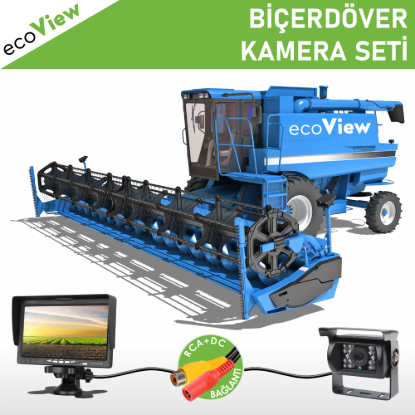 Nicecam NC-BS900 7″ Monitörlü Geri Görüş Biçer Döver Kamera Seti resmi