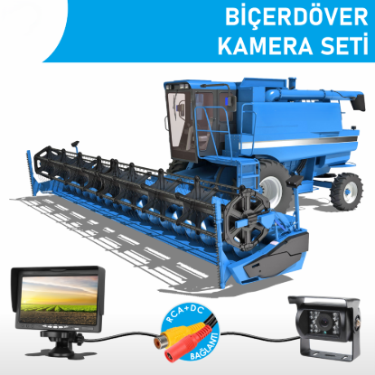Nicecam NC-BS900P 7″ Monitörlü Geri Görüş Biçer Döver Kamera Seti resmi