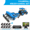 Nicecam NC-TMS718 1 MP 8 Kameralı Mibzer Tohum Ekme Makinesi Kamera Seti resmi